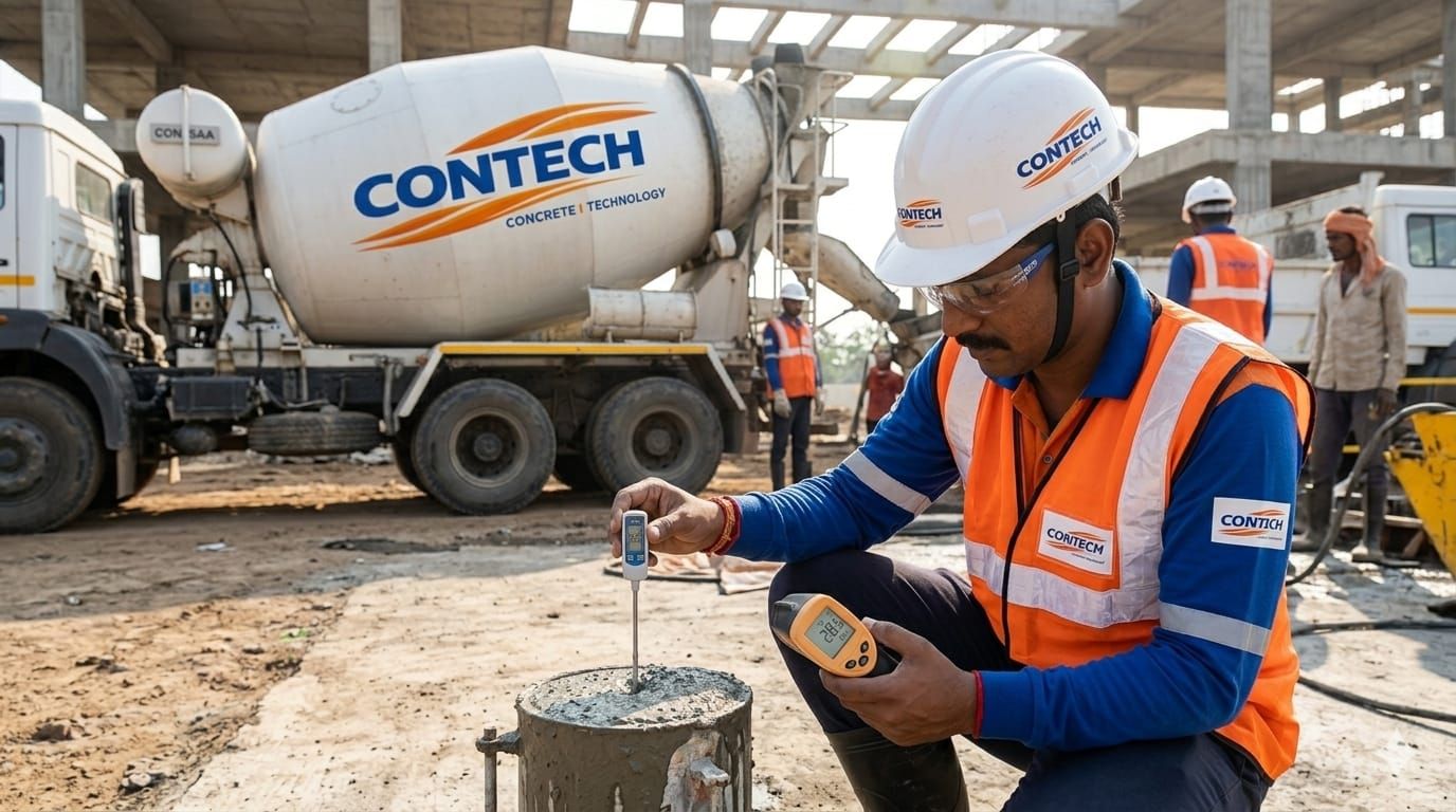 Temperature-Controlled Concrete